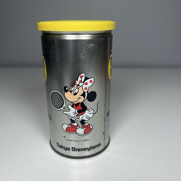 Vintage Micky Mouse Tennis Balls Japan Disneyland Limited Minnie Bridgestone - Picture 4 of 7